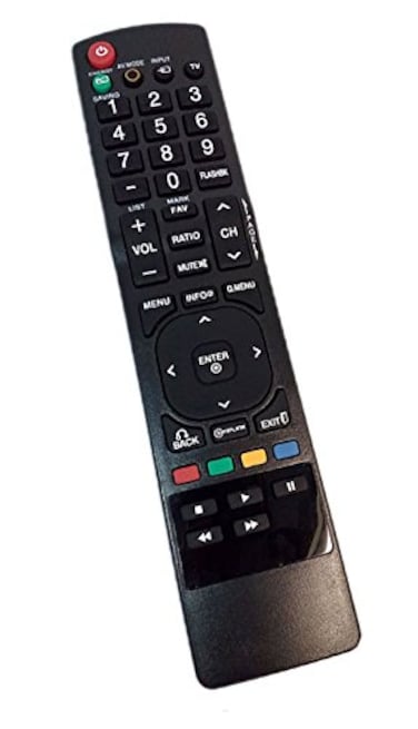 JustFine Replaced Remote Control Compatible for LG 37LD450UA 50PA4500UF 37LK450UH 60PK250 50PK540 37LD452C LED LCD HDTV