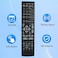 Kassionel Replaced Remote Control Compatible for Pioneer AXD7354 VSX519V VSX521K VSX1023 VSX1024K Home Theater AV AV AudioVideo Receiver System