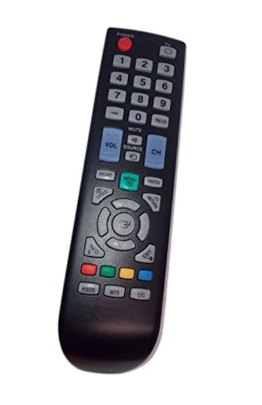JustFine Replaced Remote Control Compatible for Samsung LN22B350F2D LN26B360C5D LN32B540P8D LS23EMNKUYZC PL42C71HDP LCD TV