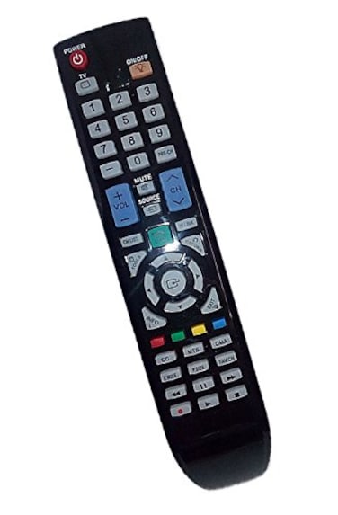 JustFine Replaced Remote Control Compatible for Samsung LN46B550K1FUZA HL72A650 LN52A650A1F LN52A750 PN50A530S2FXZA LN46B630N1FXZA TV