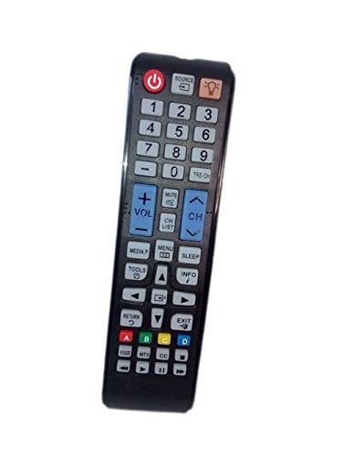JustFine Replaced Remote Control Compatible for Samsung PN43E450A1F LT22B350NDZA PN43F4500AFXZA UN22F5000AF UN40EH5000F UN50EH5000F LED HDTV Plasma TV