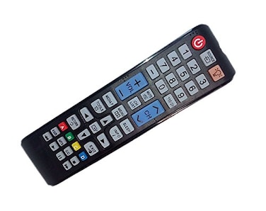 JustFine Replaced Remote Control Compatible for Samsung PN51E450A1F LT24D310NHZA PN51F4550AFXZA UN28F4000AFXZA UN40EH6000 UN50EH6000F LED HDTV Plasma TV