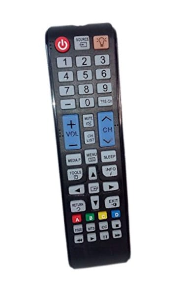 JustFine Replaced Remote Control Compatible for Samsung UN19F4000AFXZA UN37EH5000FXZA PN60F5300AF UN46F5050AFXZA UN40H4005AFXZA LED HDTV Plasma TV