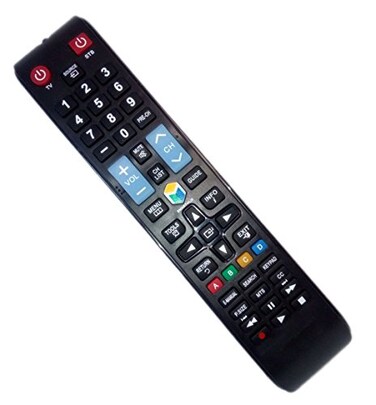 JustFine Replaced Remote Control Compatible for Samsung UN28H4500AFXZA UN50H6201 UN40H5201AFXZA UN46H6203AFXZA UN55HU6830FXZA Smart LED HD TV