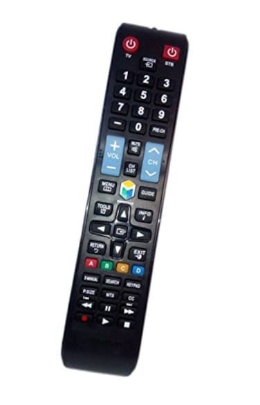 JustFine Replaced Remote Control Compatible for Samsung UN32H5201AF UN46H6201 UN55H6203 UN40H5203AF UN50H5203AF UN58J5190AF Smart LED HD TV