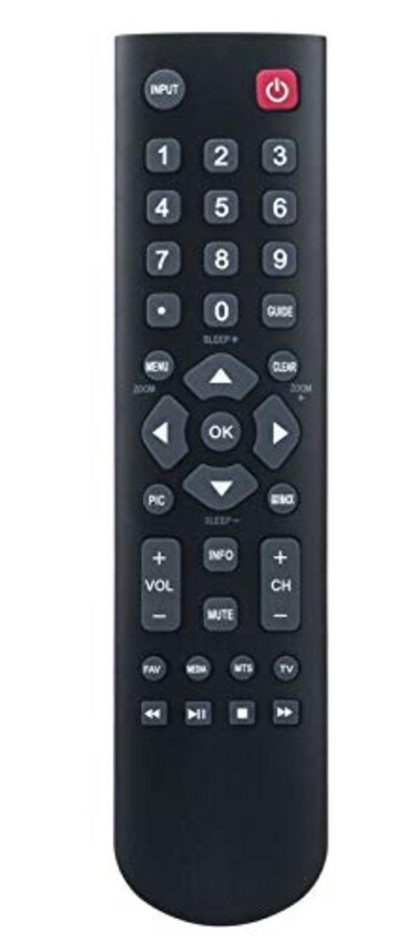 JustFine Replaced Remote Control Compatible for TCL 32D2700 32D100 48FS4690 LE32HDD20 LE40FHDE3010 L40FHDM12TCAA LE48FHDF3300Z LCD LED TV