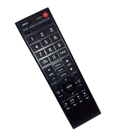 JustFine Replaced Remote Control Compatible for Toshiba 55L310U 40SL412U 50L1400 40SL412 50L1400U LED HDTV TV