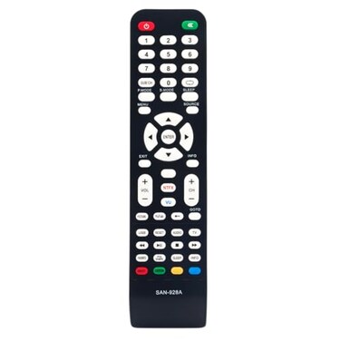 VINABTY Replaced Remote fit for Sanyo TV Remote GXCC GXEA GXGA GXHA GXJA GXFA GXEC GXDB GXCF GXCC GXCB GXBJ GXCA GXBM GXBL GXBG GXBD GXBE NH315UP NH312UP NH311UP NH316UP NH414UD NH002UD NH316UD NH432U