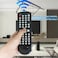 Kassionel Replacement Remote Control for Magnavox DVD Player NB677 NB677UD RDV220MW9 DV220MW9B DV220FX4 DVD3315V CDV220MW9F7A RDV220MW9A DV220MW9VCR DVD3315VF7 DVD3315VF7A RDV220MW9 DV220FX4