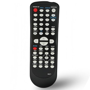 Kassionel Replacement Remote Control for Magnavox DVD Player NB677 NB677UD RDV220MW9 DV220MW9B DV220FX4 DVD3315V CDV220MW9F7A RDV220MW9A DV220MW9VCR DVD3315VF7 DVD3315VF7A RDV220MW9 DV220FX4