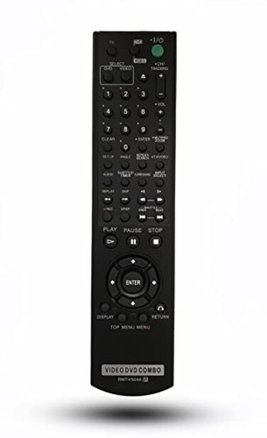 MONSIATUG Replacement Remote Control for Sony DVDVHS Combo Player SLVD370P SLVD380P SLVD350P SLVD360P SLVD500P SLVD281P SLVD300P SLVD560P