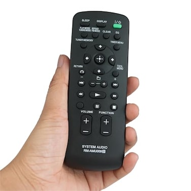 Kassionel RMAMU009 Replaced Remote for Sony Mini HiFi Component System MHCEC609iP MHCEC78Pi MHCEC68Pi MHCEC98Pi CMTCX4iP CMTMX500i MHCEC709iP MHCEC909iP MHCEC79i CMTLX20i MHCEC69i