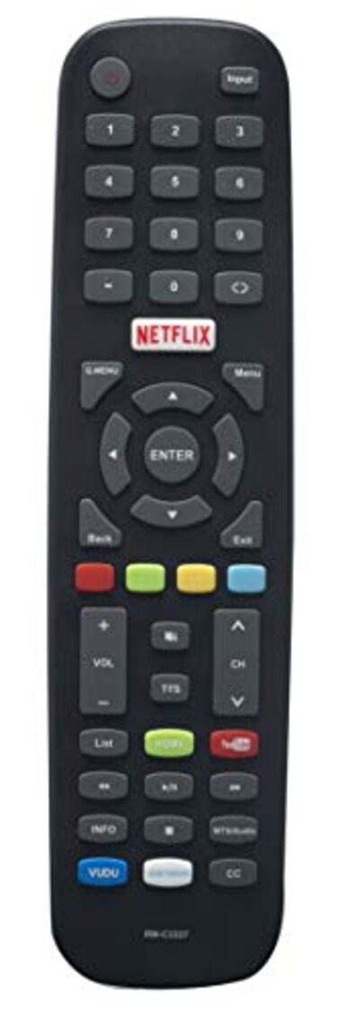VINABTY RMC3327 Replaced Remote fit for JVC Smart TV LT49E770 LT55E770