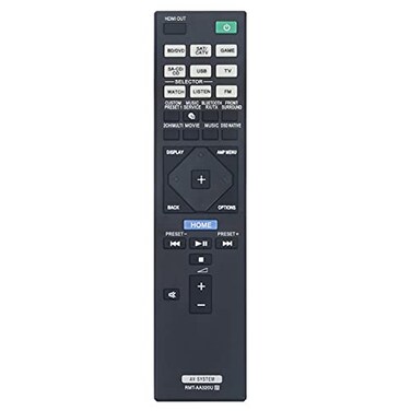 AIDITIYMI RMTAA320U RMTAA320U Replace Remote Control fit for Sony Multi Channel Stereo AV Receiver STRDN1080 STRZA810ES STRDN1080 STRZA810ES