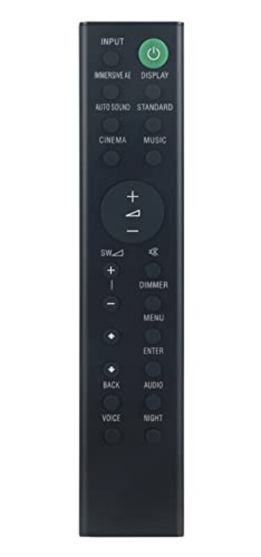 VINABTY RMTAH507U 100422111 Replaced Remote fit for Sony Soundbar HTG700 SAG700 HTG700 SAWG700 SAWG700
