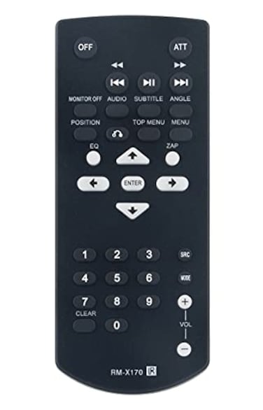 VINABTY RMX170 Replaced Remote fit for Sony AV Receiver XAVV10BT XAVAX100 XAVAX1000 XAVAX5000 XAVAX5500 XAVAX7000 XAVAX8000