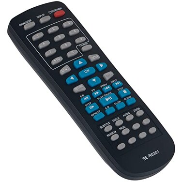 AIDITIYMI SER0301 Replace Remote Control SER0301 fit for Toshiba DVD Player SD4100 SD4200 SD4200KC SD4200KU SDK790KU SD4100KU SD4300 SD4300KU SDK780KU SDK780 SD3300KU SD4100KU2