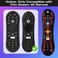 Winceed Silicone Case for TiVo Stream 4K Remote AntiSlip Shockproof Protective Cover for TiVo Stream Remote Controller Sleeve Protector Skin Black