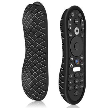 Winceed Silicone Case for TiVo Stream 4K Remote AntiSlip Shockproof Protective Cover for TiVo Stream Remote Controller Sleeve Protector Skin Black
