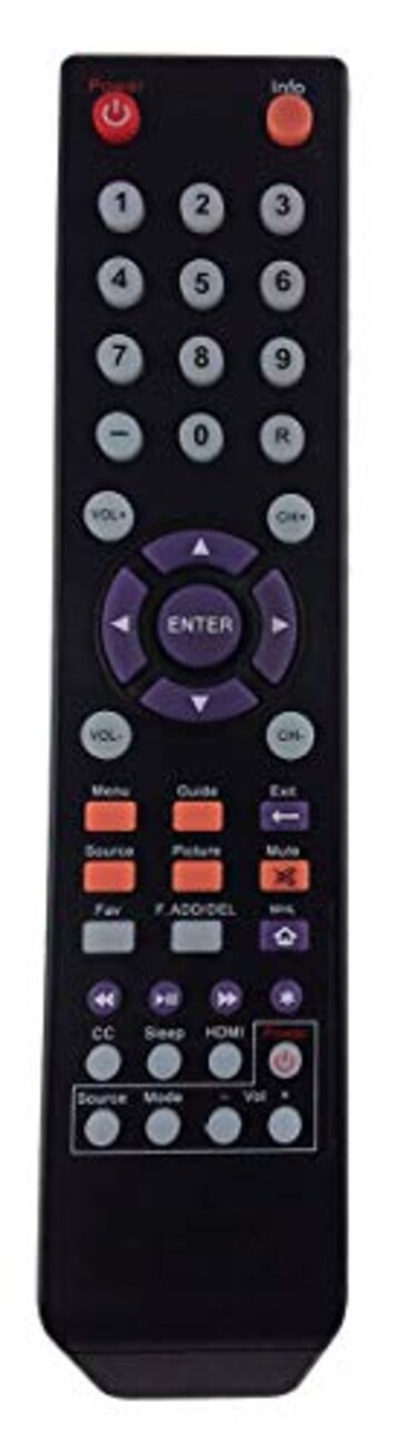 UBay Ubay Remote Control Compatible for Sceptre TV 142020479999K E195BVSR X505BVFMQC X322BVMQC X325BVFMQC X405BVFMQR E505BVFMQKC X505BVFMQR