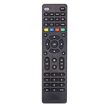 PLBEREMC Universal Remote Control for All TVs BlurayDVD Players Streaming Media Players Soundbars Cable receivers and All AudioVideo Devices Simple Setup Universal Remote