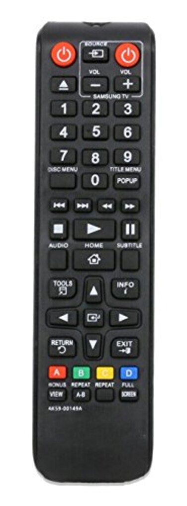 Gorilla babo Universal Remote Control for Samsung BluRay DVD Player BDF5100 BDFM57C BDH5100 BDH5900 BDHM51 BDHM51 BDHM59 BDJ5100 BDJ5100 BDJ5700 BDJ5700 BDJ5900 BDJM51 BDJM57 BDJM57C BDHM57C
