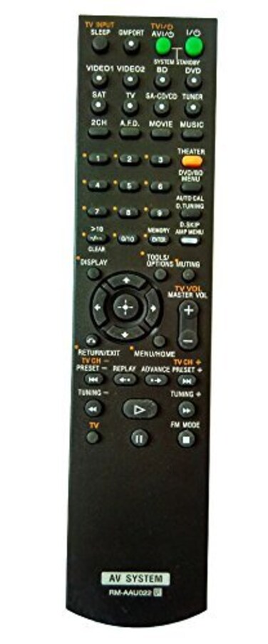 Gorilla babo Universal Remote for Sony Home Theater Audio HTSS2300 STRKS2300 HTCT100 HTCT150 HTCT150 HTSS360 HTSS360 STRKS360