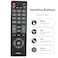 Kassionel Universal Replacement Remote Control Compatible for Emerson LCD LED TV 32FNT004 NH310UP NH303UD NH301UD NH401UD NH400UD NH305UD