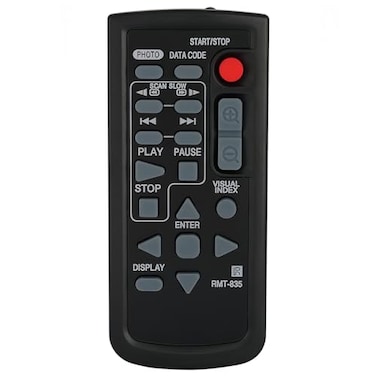 Kassionel Universal Replacement Remote Control Compatible for Sony DVD Handycam Camcorder RMT835 HDRCX520 HDRCX520E HDRCX520V HDRCX520VE FDRAX100 FDRAX100B HDRTD10
