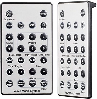 Oxumii Universal Replacement Remote Control for Bose for Bose Wave Sound Touch Music Radio System I II III IV Without Battery