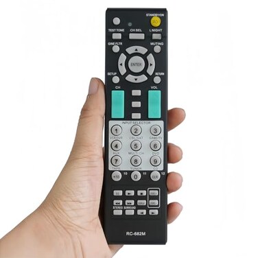uehba Universal Replacement Remote Controller Compatible for Onkyo AV Receiver TXNR808 TXNR818 TXNR828 TXDS494 SR501 SR502 SR504 SR603