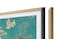 Samsung 50inch The Frame Customizable Bezel Modern Teak VGSCFA50TKBZA 2021 Model