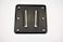 PAW International Polymer Plastic RV TV Bracket System Black 2 pc Set 1Male TV Bracket VESA 100x100mm 1Female Wall Mount See Video How to Measure Your VESA Bolt Pattern