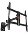 ECHOGEAR SwiftStud Swivel Full Motion TV Wall Mount for TVs Up to 60 Smooth Extention Tilt Wall Template for Easy Install On 1 Stud Level Hide Cables After Install