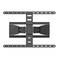 ynVISION.DESIGN ynVISIONDESIGN Ultra Slim Full Motion Articulating TV Wall Mount 4390 TVs Retracts to 77 Compatible with Samsung Frame LG and Sony Swivels and Tilts Max Vesa 600x400 110 LB Limit