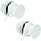 Igloo Cooler Replacement Standard Triple Snap Drain Plug 2pk