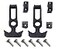 Roto Molded Cooler Latch Rubber THandle Kit Ozark Trail Style