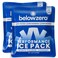 Below Zero Prefilled Reusable Ice Packs for Coolers Long Lasting Freezer Ice Blocks for Camping Lunch Bags More 48 Hour Cooler Ice Pack Technology Small 75x65 2Pack