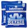 Below Zero Prefilled Reusable Ice Packs for Coolers Long Lasting Freezer Ice Blocks for Camping Lunch Bags More 48 Hour Cooler Ice Pack Technology Small 75x65 2Pack