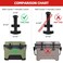 Calvana 2Pack TLatch Handle Cooler Durable Rubber Easy Installation Verify Model and Size Before Buying