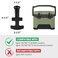 Calvana 2Pack TLatch Handle Cooler Durable Rubber Easy Installation Verify Model and Size Before Buying