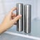 Outset Stainless Steel Cylinder Ice Packs Set of 2 Reusable Travel and Lunch Box Coolers 63 x 16