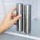 Outset Stainless Steel Cylinder Ice Packs Set of 2 Reusable Travel and Lunch Box Coolers 63 x 16