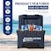 Everlasting Ice Rapid Performance Reusable Ice Packs for Lunch Boxes Lunch Bags or Coolers 4 Pack Cold for Up to 12 Hours Ice Packs for Cooler Long Lasting for Camping Beach School