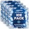 Everlasting Ice Rapid Performance Reusable Ice Packs for Lunch Boxes Lunch Bags or Coolers 4 Pack Cold for Up to 12 Hours Ice Packs for Cooler Long Lasting for Camping Beach School