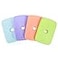 TOURIT 4 Pack Slim Ice Packs for Lunch BoxesBags and Coolers Lunch Box Cooler Ice Packs Reusable Slim and Long Lasting Cool Pack for Work Picnic or Camping