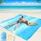 WIWIGO Beach Blanket Waterproof Sandproof Beach Mat 79 X 8310x9for 28 Adults Quick Drying Outdoor Picnic Mat Beach Accessories for Travel Camping Hiking