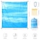 WIWIGO Beach Blanket Waterproof Sandproof Beach Mat 79 X 8310x9for 28 Adults Quick Drying Outdoor Picnic Mat Beach Accessories for Travel Camping Hiking
