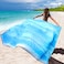 WIWIGO Beach Blanket Waterproof Sandproof Beach Mat 79 X 8310x9for 28 Adults Quick Drying Outdoor Picnic Mat Beach Accessories for Travel Camping Hiking