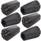 diooid Diooid Hiking Pole Tips Extra Thick and Wear Resisting Trekking Pole Tips Replacement Pole Rubber Tip Protectors Fits Most Standard Hiking Poles with 11mm Hole Diameter